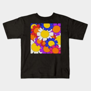 flower power daisies Kids T-Shirt